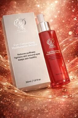 D24K Cosmetics - Eye Correcting Hyaluronic Serum - 1 fl oz/ 30 mL